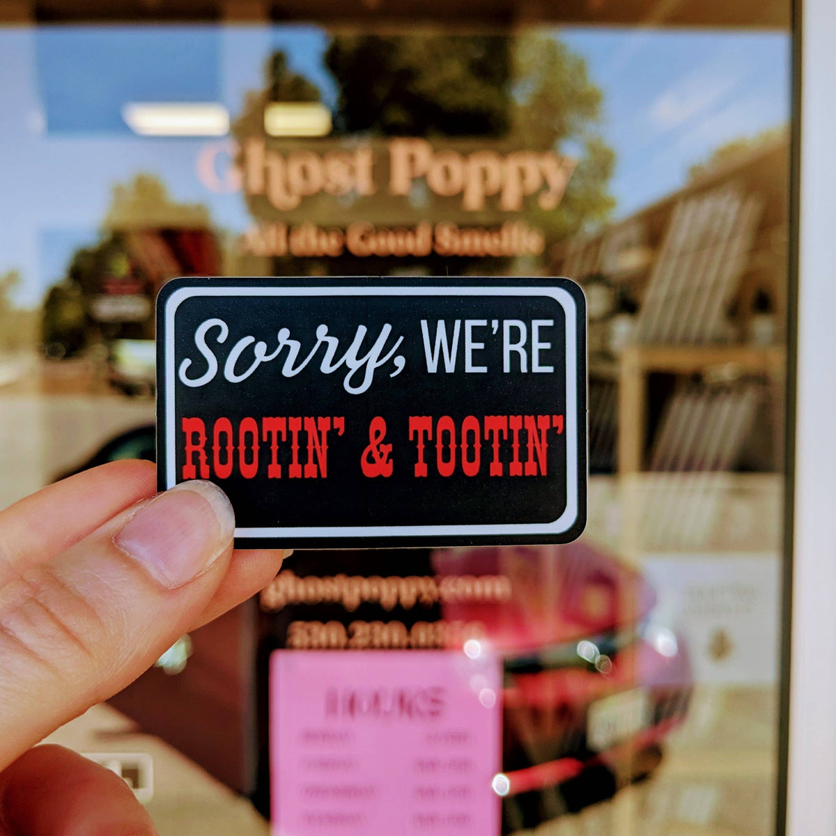 Rootin' Sticker