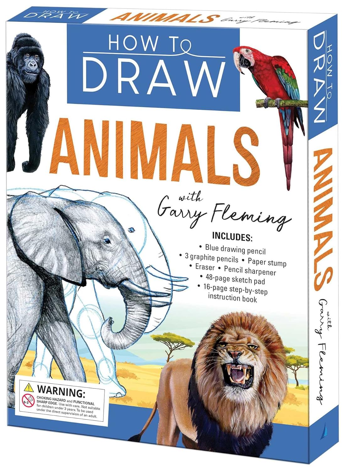 How to Draw Animals: Book & Kit