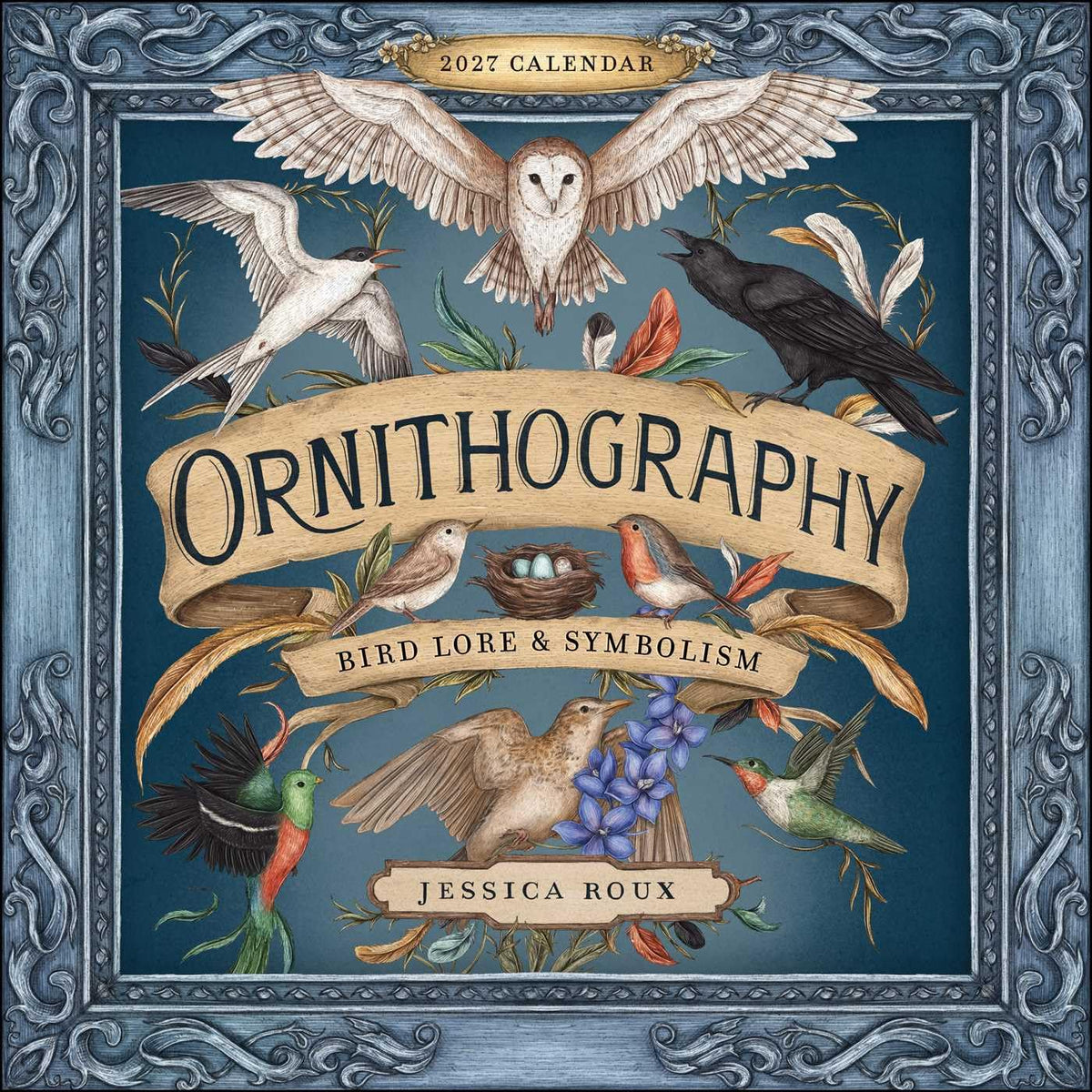 Ornithography 2027 Wall Calendar