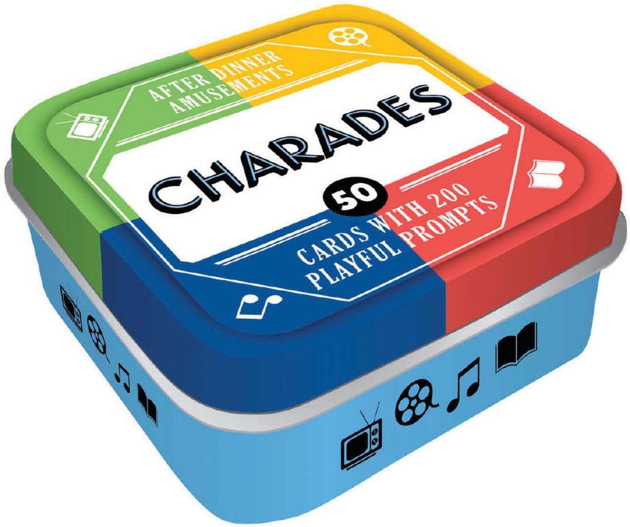 Charades: 50 Cards with 200 Playful Prompts