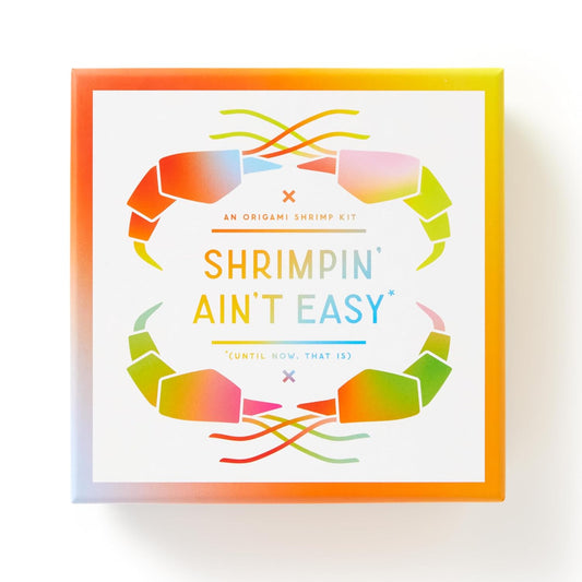 Shrimpin' Aint Easy Origami Kit