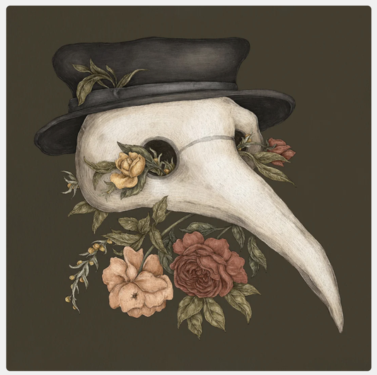 Jessica Roux: Plague Doctor Print
