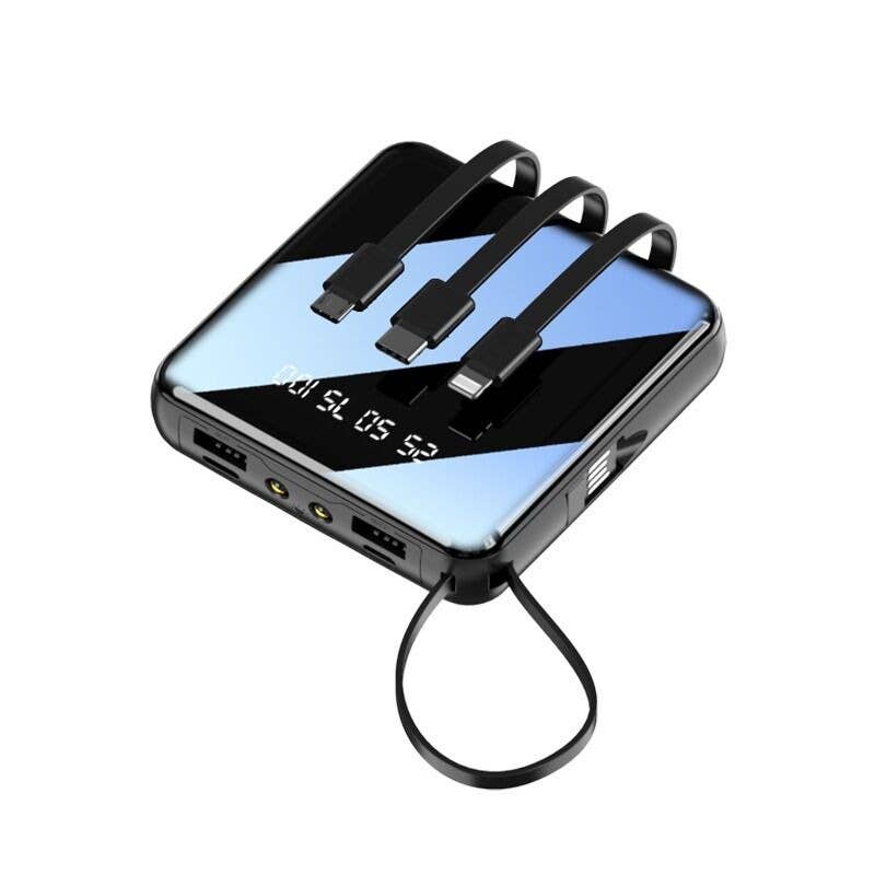 3,600 mAh Powerbanks with 3-in-1 Charging Cables