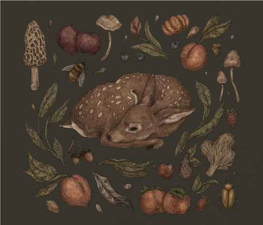 Jessica Roux: Foraging Fawn