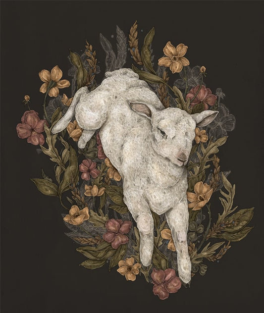 Jessica Roux: Lamb Print