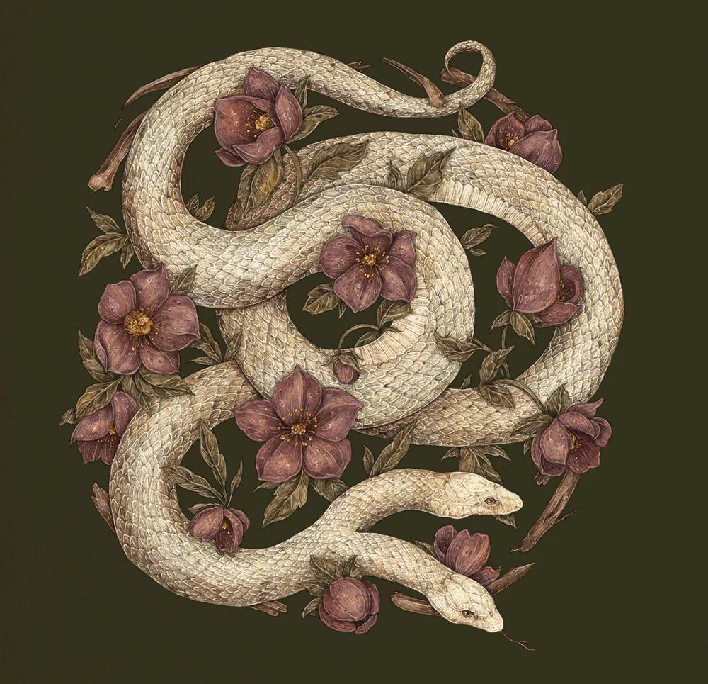 Jessica Roux: Two Headed Snake Print