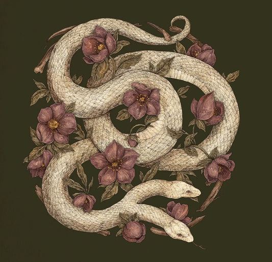 Jessica Roux: Two Headed Snake Print